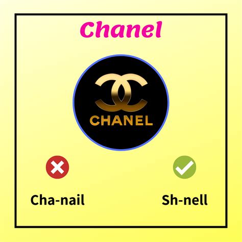 chanel name pronunciation.